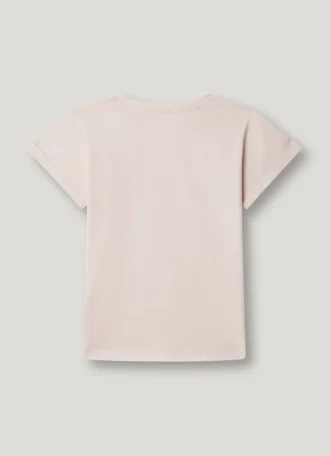 T-shirt z nadrukiem logo o luźnym kroju