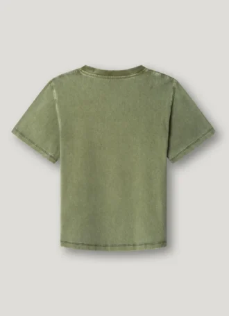 T-shirt z nadrukiem logo o luźnym kroju