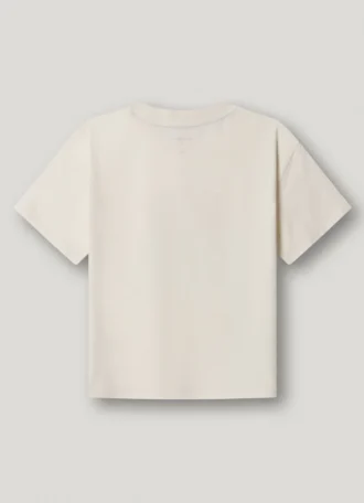 T-shirt z nadrukiem logo o luźnym kroju