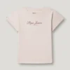 T-shirt z nadrukiem logo o luźnym kroju T-shirt z nadrukiem logo o luźnym kroju