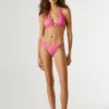 Top bikini w kwiaty