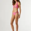 Top bikini w kwiaty