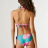 Top bikini w kwiaty