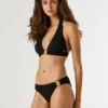 Top bikini z prążkowanej tkaniny Top bikini z prążkowanej tkaniny