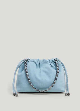Torba typu hobo z dżinsu