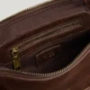Torebka z zamszu z klapką Torebka z zamszu z klapką