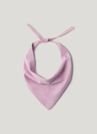 Trójkątna bandana z zamszu Trójkątna bandana z zamszu