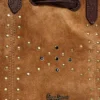 Zamszowa torba typu bucket Zamszowa torba typu bucket