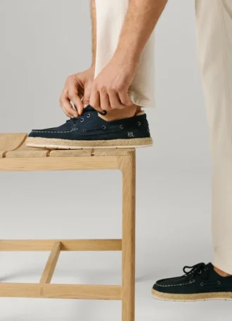 Zamszowe buty żeglarskie Zamszowe buty żeglarskie